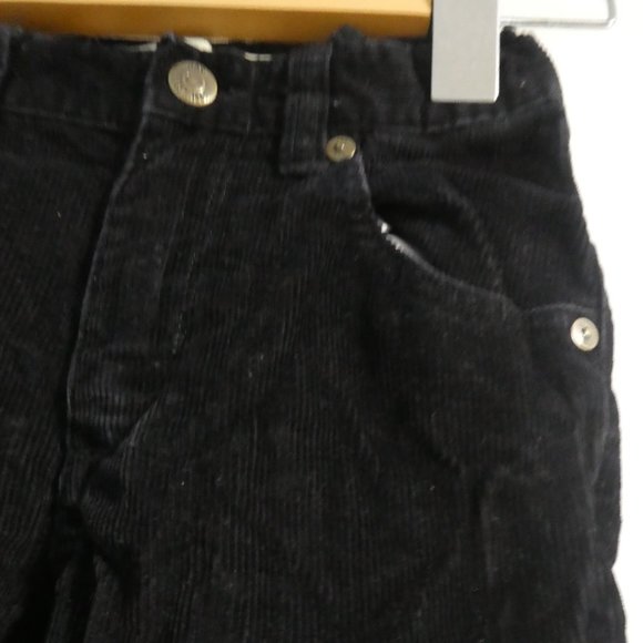 BABY GAP | Toddler 4 Years | Loose Fit | Black Cords | Corduroy Pants | GUC - Picture 4 of 16